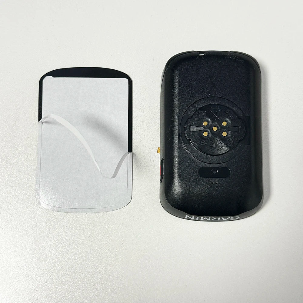 Without Battery Back Cover Case With Supporting Double-sided Tape For GARMIN Edge 830 Rear Housing Shell Bicycle Speedmeter Part