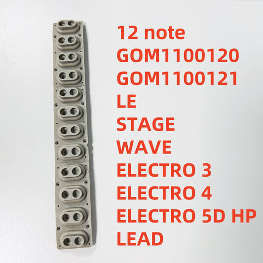 Conductive Rubber Key Contact for Nord 12 note GOM1100120 GOM1100121 LE STAGE WAVE ELECTRO 3 ELECTRO 4 ELECTRO 5D HP LEAD