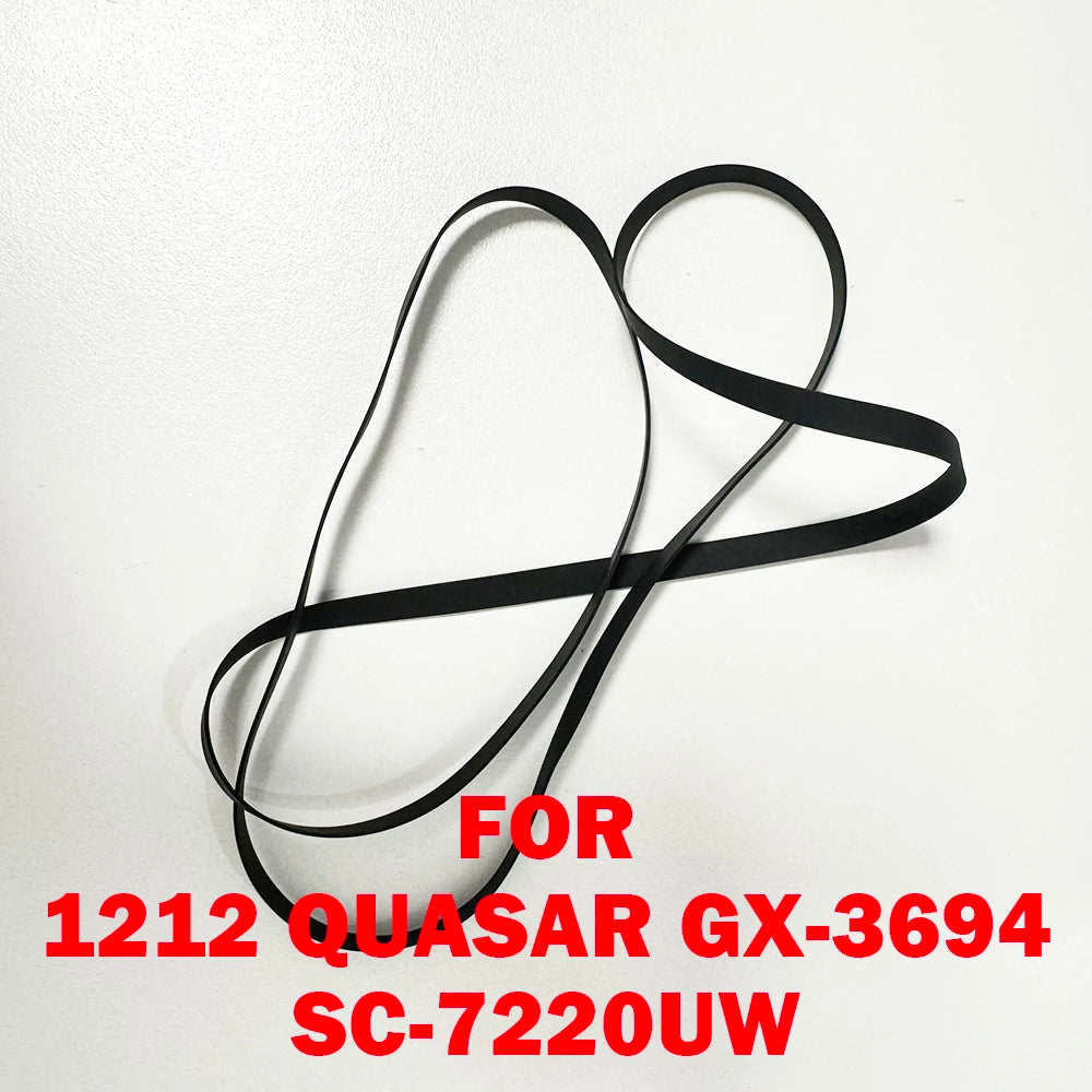 Cassette Player Rubber Drive Belt For GARRARD 1212 QUASAR GX3694 SC7220UW Conveyor Belt Old Broken Replacement