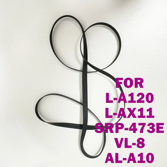Cassette Player Rubber Drive Belt For JVC AL-A10 SRP-473E L-A120 L-AX11 VL-8 Conveyor Belt Old Broken Replacement