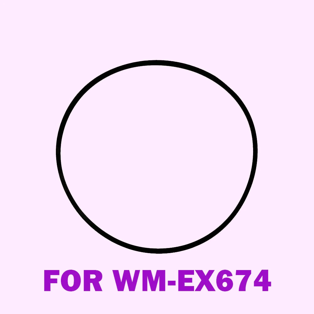Cassette Player Rubber Drive Belt for Sony Walkman EX674 Conveyor Belt Old Broken Replacement