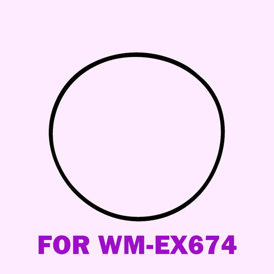 Cassette Player Rubber Drive Belt for Sony Walkman EX674 Conveyor Belt Old Broken Replacement