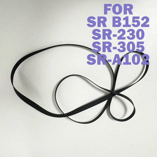 Cassette Player Rubber Drive Belt For TOSHIBA SR-B152 SR-230 SR-305 SR-A102