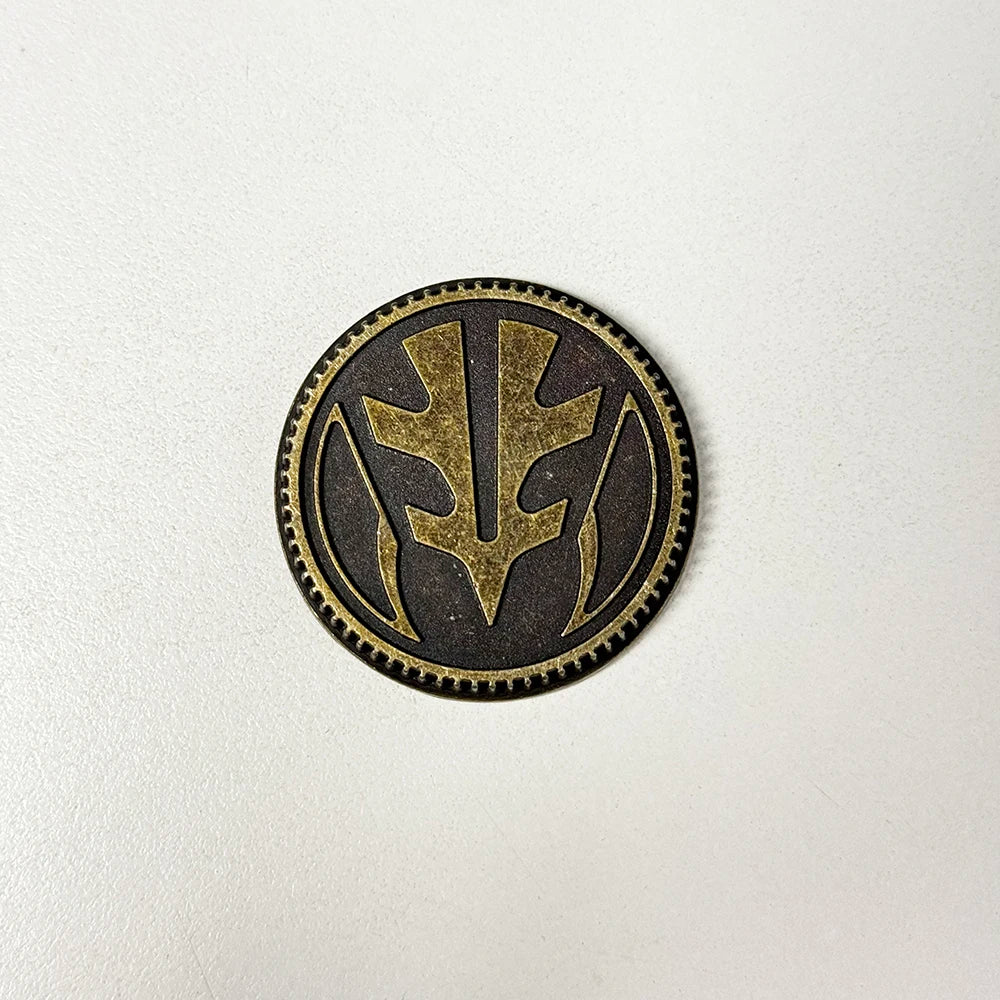Legacy TIGER Power Coin-Weathered Made for Legacy Ranger Morpher Cosplay
