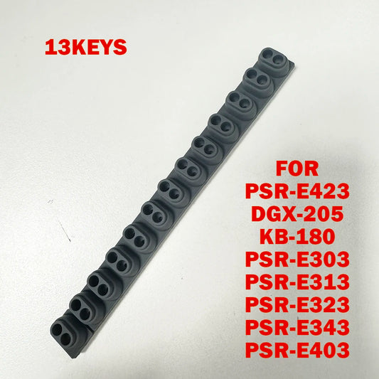 Conductive Rubber Contact Pad Button D-Pad For Yamaha PSR-E423 DGX-205 KB-180 PSR-E303 PSR-E313 PSR-E323 PSR-E343 PSR-E403