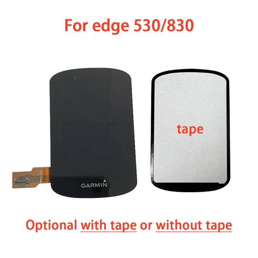 LCD Display Screen Panel For GARMIN Edge 530 830 Front Cover Case Bicycle Speedmeter Glass Screen Part Assembly Replacement