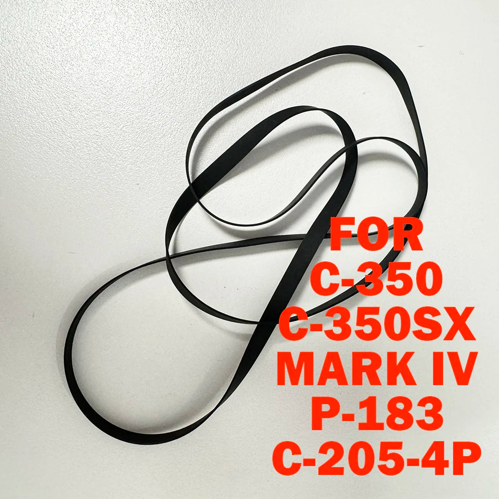 Cassette Player Rubber Drive Belt For BSR C350 C350SX P183 C2054P MARK IV Conveyor Belt Old Broken Replacement